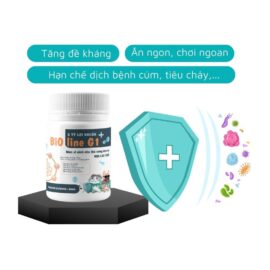 Men tiêu hóa Bioline giúp cân bằng vi sinh đường ruột cho thú cưng.