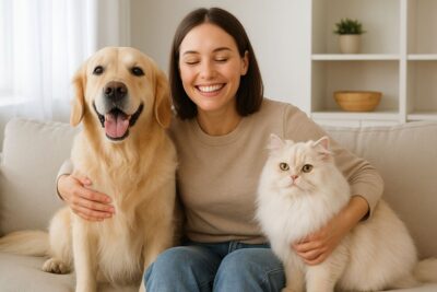 lưu ý khi sử dụng mùi hương trong nhà có thú cưng