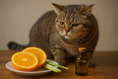 Tại sao chó mèo ghét mùi cam chanh quýt​?