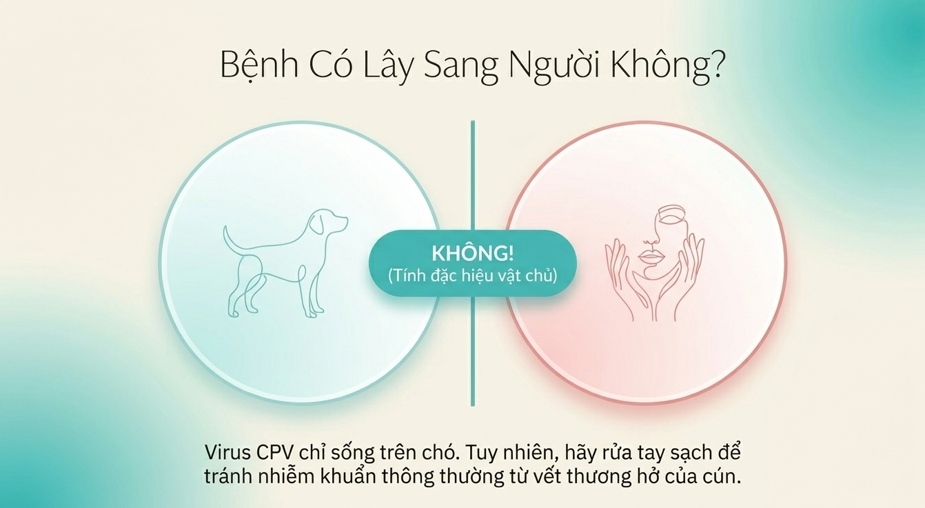 sùi mào gà ở chó