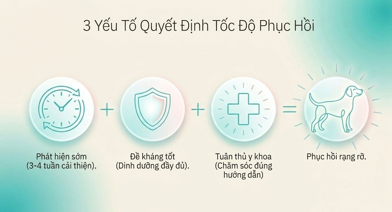 sùi mào gà ở chó