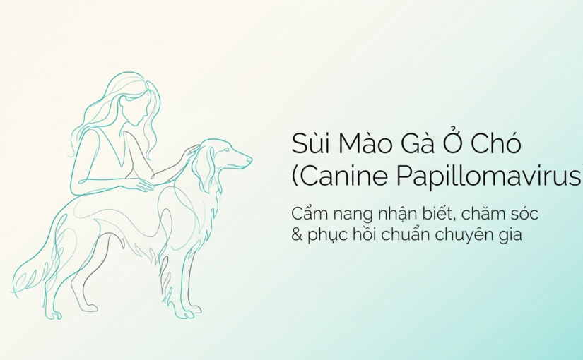 sùi mào gà ở chó