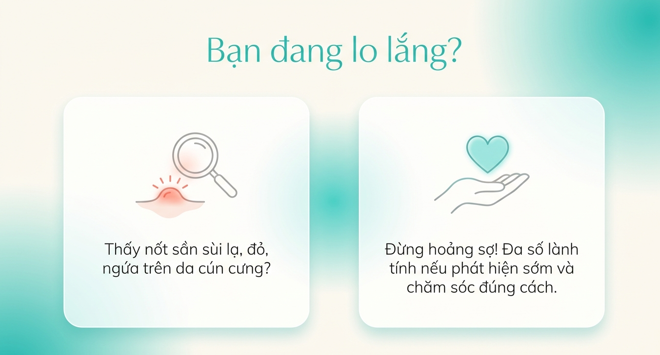 sùi mào gà ở chó
